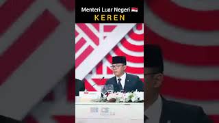 Menlu Kerennn 🇲🇨 #menluri #shortsfeed