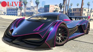 Modifichiamo la super car su GTA5 online 🔴LIVE