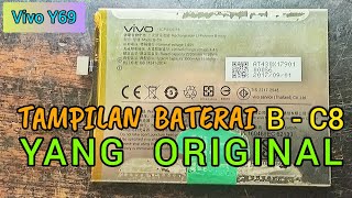 Baterai B-C8 Original Vivo Y69 bawaan hp