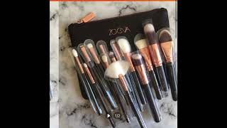 Zoeva 15 Piece Makeup Brushes With Pouch