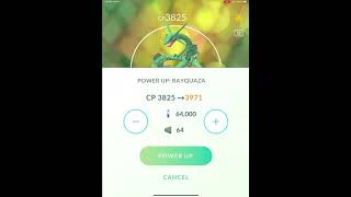 Investing Stardust for Mega Rayquaza (Dragon Ascent) | Pokémon Go Fest 2023