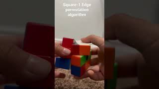 Square-1 Edge permutation algorithm