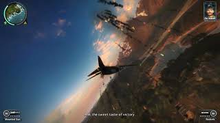 A Just Cause 2 mission that feels like one from Ace Combat