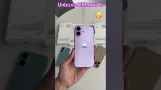 iphone 16 pink unboxing #shorts #iphone16