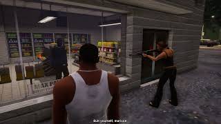 GTA San Andreas Funniest Dialogue, Catalina tortures CJ