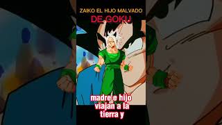 Zaiko el hijo malvado de Goku. #dragonball #dbz #gokublack