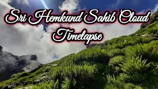 Sri Hemkund Sahib Cloud Timelapse  2021 | hemkund sahib | uttrakhand tourism #shorts