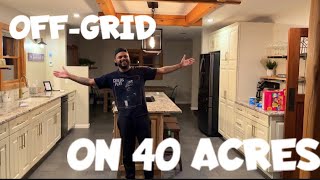 Off-Grid On 40 Acres (Vlog)