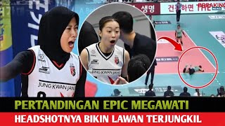 GOKIL‼️Headshot Megawati Paling Sadis Bikin Lawan Sampai Terjungkal