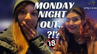 went to dave & busters on a monday | sherley & sarana