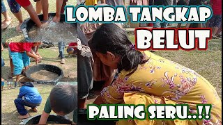 Lomba Menangkap Belut - Bocil Tiuh Balak Pasar Lucu Banget