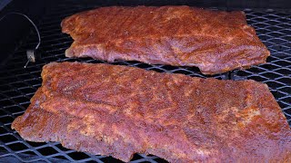 How to smoke pork spare ribs | The Loaded Wichita offset smoker Yoder