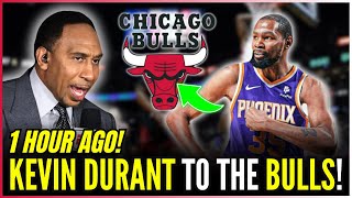 DONE DEAL: Kevin Durant COMMITS to Bulls, SHAKING UP NBA Landscape | Chicago Bulls News