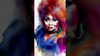 AI turn Tina Turner into Ink Art