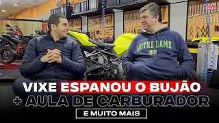 BUJÃO ESPANADO | FOLGA NO DISCO DE FREIO | ACERTO DO CARBURADOR | AMORTECEDOR TRASEIRO | DDO 44