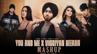 You And Me X Vigdiyan Heeran X Attraction - Mashup | Shubh X honey Singh X Sukha | Deep Vibe Music