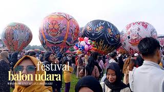 festival balon udara Wonosobo terbaru 2024 - Live Siyana Bojasari Kertek wonosobo