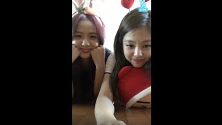 [ALL SUB] BLACKPINK JISOO & JENNIE VLIVE 2017.08.03