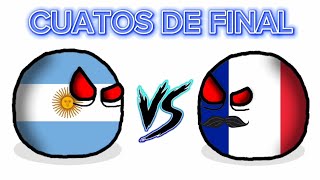 ARGENTINA VS FRANCIA CUARTOS DE FINAL