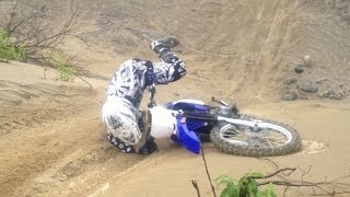 Honda TRX 450 Yamaha TTR 230 Climbing FAIL