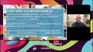 Referral System Training - Session 3