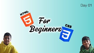 Introduction to HTML and CSS!