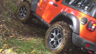 Jeep Wrangler Rubicon JL 2,5" lift 34" Geolandar A/T offroad fail/HUS Weiher - Looki