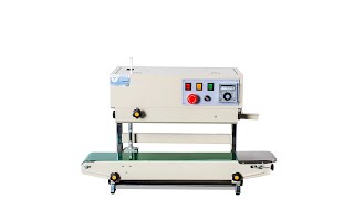 Continuous Coding Heat Sealer Water Liquid Rice Powder Granules Plastic Bag Sealing Machine