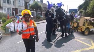 Confident Queen at the Northfleet Carnival 2017