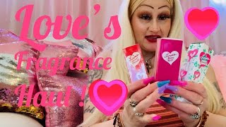 ASMR💕LOVE’S BABY SOFT, RAIN FOREST & HEART THROB FRAGRANCE HAUL💕