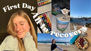 First Day All In recovery💕Food diary, Vlog, Art✨