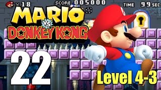 MARIO VS. DONKEY KONG / LEVEL 4-3 - PART #22 [HD]