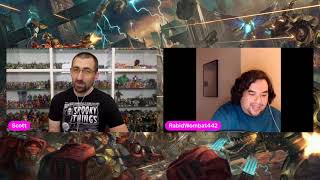 ADEPTUS CUSTODES, hobbying, & more on the Warhammer War Room Stream with RabidWombat442!