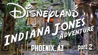 Disneyland Indiana Jones Adventure in Phoenix, Arizona - part 2 [Aztec Pyramid Temple]