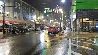 4AM walk on Summit Avenue in Union City, New Jersey, USA | Jersey City border to 16th St