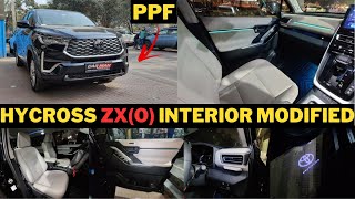 Innova HYCROSS ZX(O) Premium ICE GREY Interior MODIFIED 💯 Ventilated SEATS 👌🏻 PPF ✅ | CAR MAN INDIA