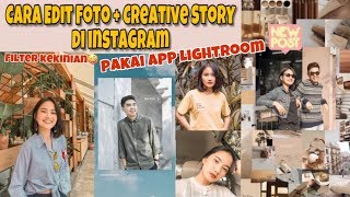 Tutorial Edit Foto dan Instastory Kekinian | Arvhie & Jesi