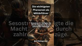 Die wichtigsten Pharaonen als Militärführer