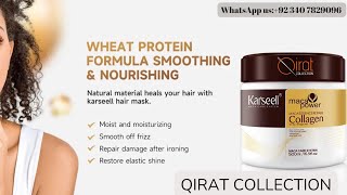 KARSEELL MACA CARE SYSTEM COLLAGEN HAIR MASK #qiratcollection #ytshorts #yt