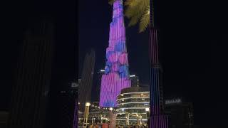 Burj Khalifa Light Show!