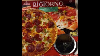 DIGIORNO THIN CRUST | Supreme pizza