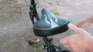 selle  large  confort  pour  vélo  électrique