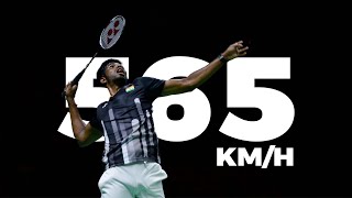 Satwiksairaj Rankireddy | 🇮🇳 | Guinness World Record for Fastest Badminton Smash | 565 km/h