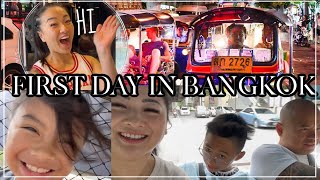 OUR FIRST DAY IN BANGKOK Part1 Family Vlog | JustSissi