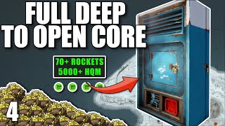 HOW I WENT DEEP AND STOLE 70+ ROCKETS FROM A CLANS VENDING MACHINES | Solo Rust