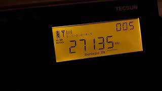 27 135 kHz Музыка на частоте Си би