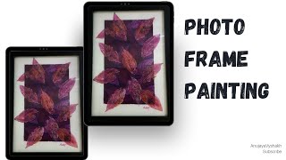 Easy photo frame painting 2