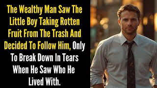 TITLE:Wealthy Man Saw Little Boy Taking Food from the Trash and Decided to Follow Him, When He Saw..