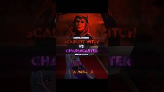 Wanda (scarlet witch) vs Charmcaster 🥵 #shorts #ben10 #edit #ytshort  #marvel