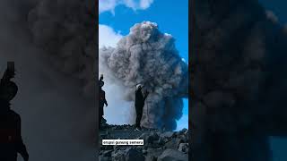 ERUPSI GUNUNG SEMERU (erupsi kecil wedus gembel)